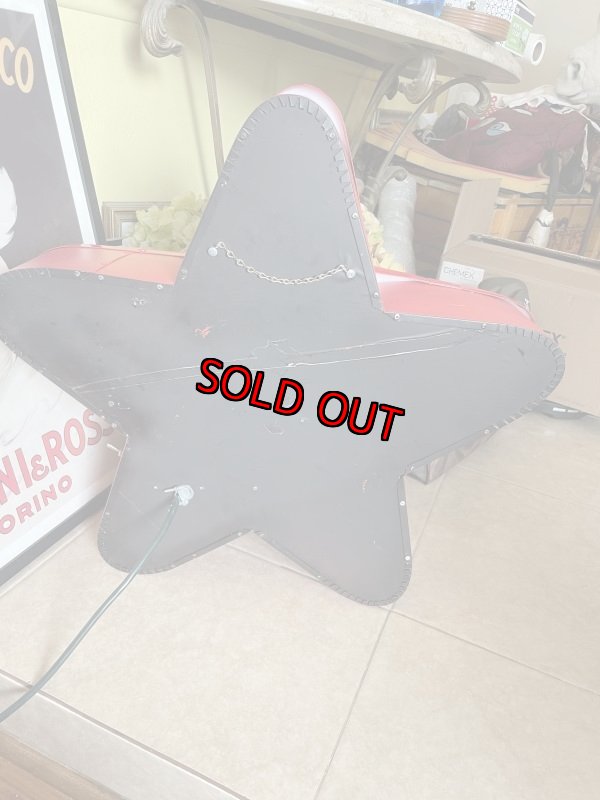 画像7: Carl’s Jr Lighted Star Store Display / カールスジュニア星のサイン 電光看板、ストアディスプレイ (7)