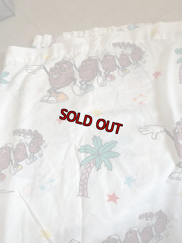 画像3: California Raisins flat sheet / カリフォルニアレーズン　フラットシーツ (3)