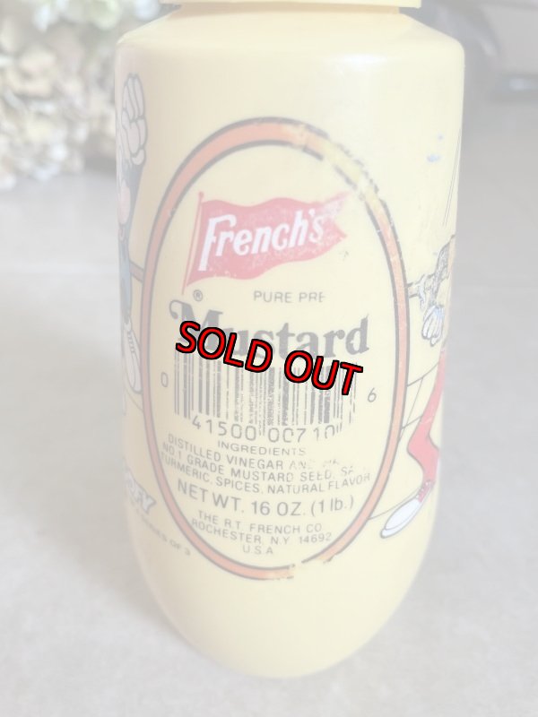 画像9: Disney Mickey Mouse  French‘s Mustard Bottle 1983 / ディズニーのミッキーマウス　マスタードボトル (9)