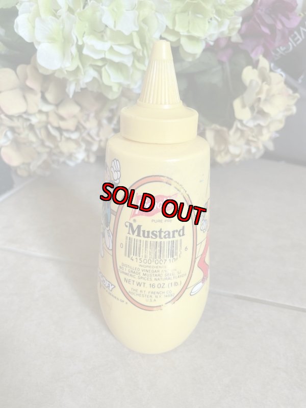 画像2: Disney Mickey Mouse  French‘s Mustard Bottle 1983 / ディズニーのミッキーマウス　マスタードボトル (2)