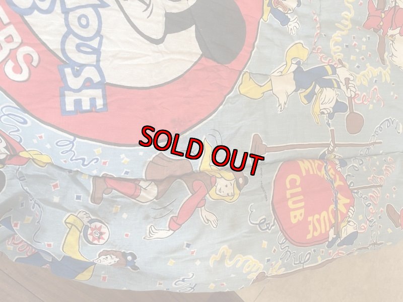 画像5: Disney Mickey Mouse Club sleeping bag sheet   / ディズニーのミッキーマウスクラブ スリーピングバッグ シーツ (5)