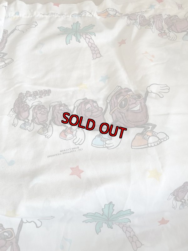 画像5: California Raisins flat sheet / カリフォルニアレーズン　フラットシーツ (5)