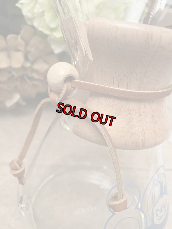 画像4: Chemex Coffee Maker 80th Anniversary Decal / ケメックス　新品　コーヒーメーカー　80周年記念モデル　ブルーロゴ (4)