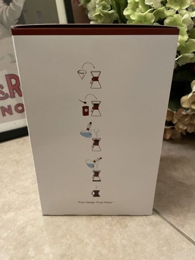 画像3: Chemex Coffee Maker 80th Anniversary Decal / ケメックス 新品 コーヒーメーカー 80周年記念モデル ブルーロゴ