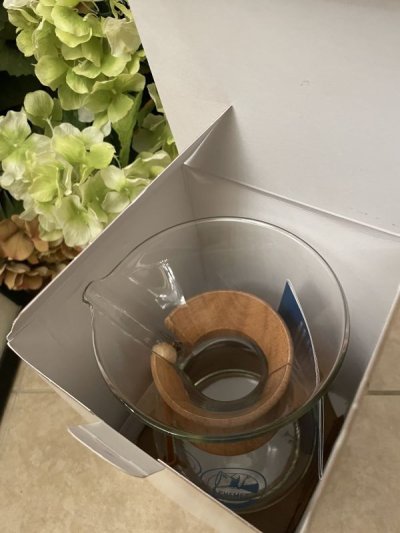 画像2: Chemex Coffee Maker 80th Anniversary Decal / ケメックス 新品 コーヒーメーカー 80周年記念モデル ブルーロゴ