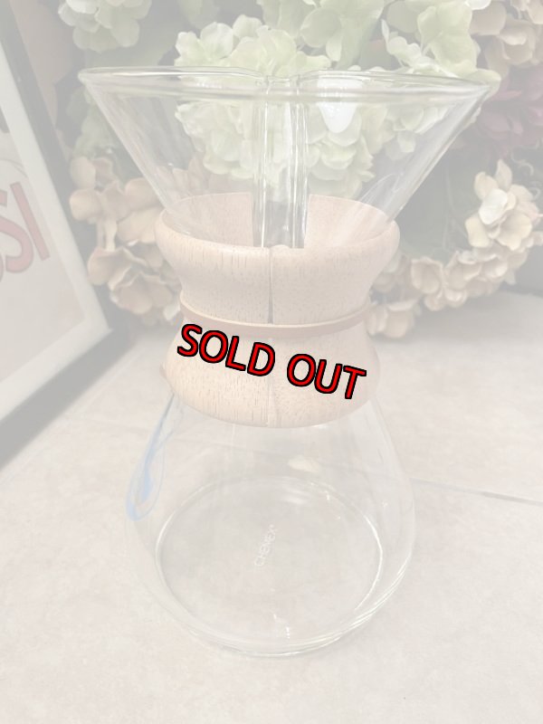 画像6: Chemex Coffee Maker 80th Anniversary Decal / ケメックス　新品　コーヒーメーカー　80周年記念モデル　ブルーロゴ (6)