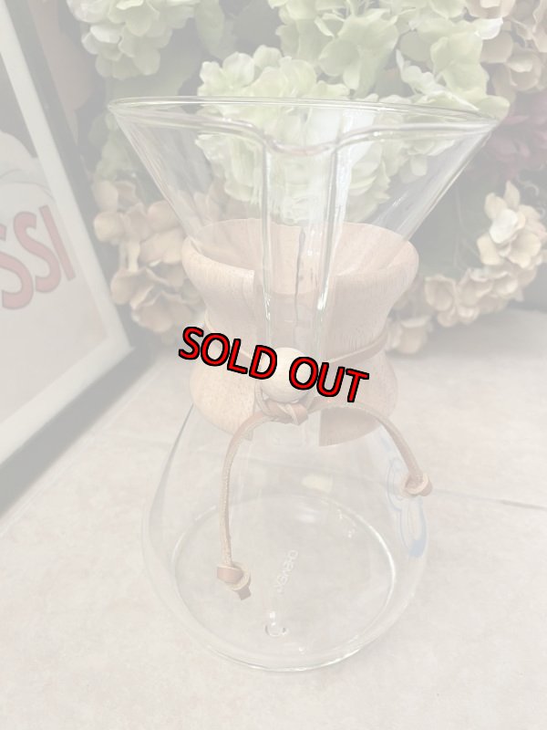 画像8: Chemex Coffee Maker 80th Anniversary Decal / ケメックス　新品　コーヒーメーカー　80周年記念モデル　ブルーロゴ (8)