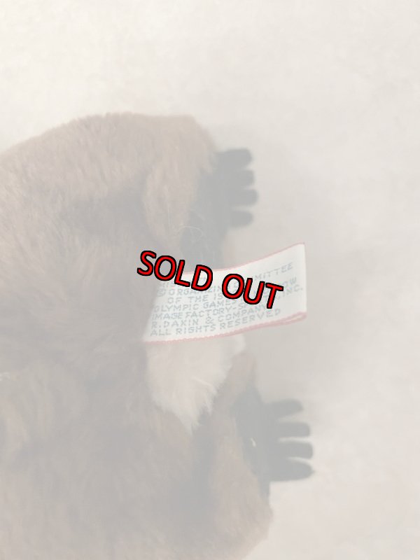 画像10: Olympic Misha Dakin Plush Doll with Tag 1979 / オリンピックのソ連マスコット、ミーシャ　タグ付きぬいぐるみ　タグ付き　1979年 (10)