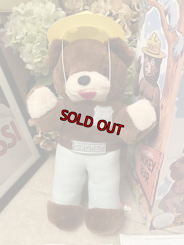 画像2: Smokey Bear Ideal Plush Doll with Box 60th anniversary edition 2004 / スモーキーベア　60周年記念エディション　箱入りぬいぐるみ　 (2)