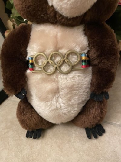 画像2: Olympic Misha Dakin Plush Doll with Tag 1979 / オリンピックのソ連マスコット、ミーシャ　タグ付きぬいぐるみ　タグ付き　1979年