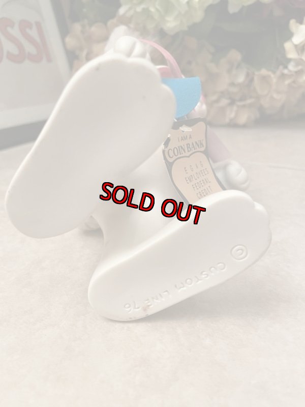 画像7: Rabbit Custom Line Coin Bank Vinyl Doll with Tag (B) 1976 / ラビット　カスタムライン　タグ付きドール　貯金箱　50年代 (7)