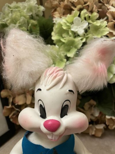 画像1: Rabbit Custom Line Coin Bank Vinyl Doll (A) 1976 / ラビット　ドール　貯金箱　50年代