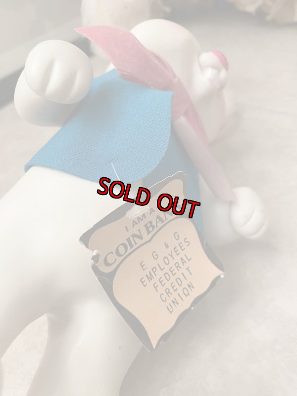 画像8: Rabbit Custom Line Coin Bank Vinyl Doll with Tag (B) 1976 / ラビット　カスタムライン　タグ付きドール　貯金箱　50年代 (8)