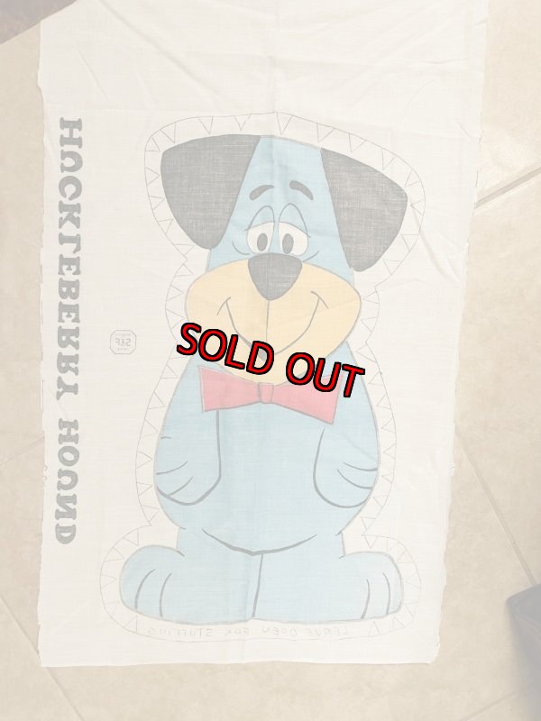 画像5:  Huckleberry Hound fabric pillow doll kit (A) / ハックルベリーハウンド　ハンナバーベラ　ピロードール　生地　キット (5)