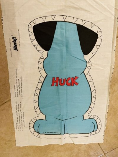 画像2: Huckleberry Hound fabric pillow doll kit (A) / ハックルベリーハウンド ハンナバーベラ ピロードール 生地 キット