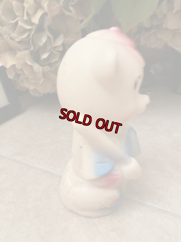 画像5: Baseball cloth Bear Vinyl Squeak Doll / ベースボール　野球服のクマ　ソフビ、ラバードール　 (5)