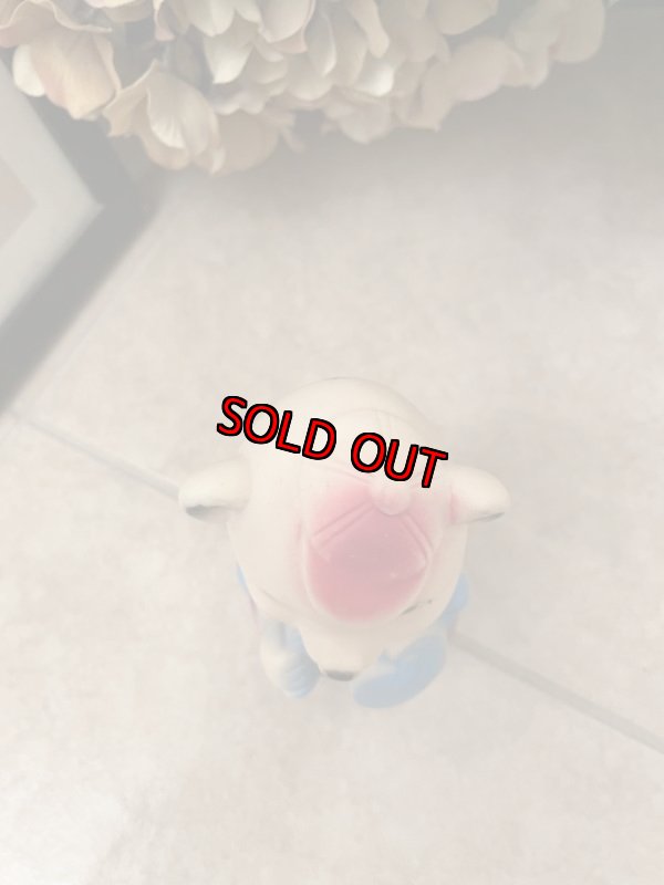 画像2: Baseball cloth Bear Vinyl Squeak Doll / ベースボール　野球服のクマ　ソフビ、ラバードール　 (2)