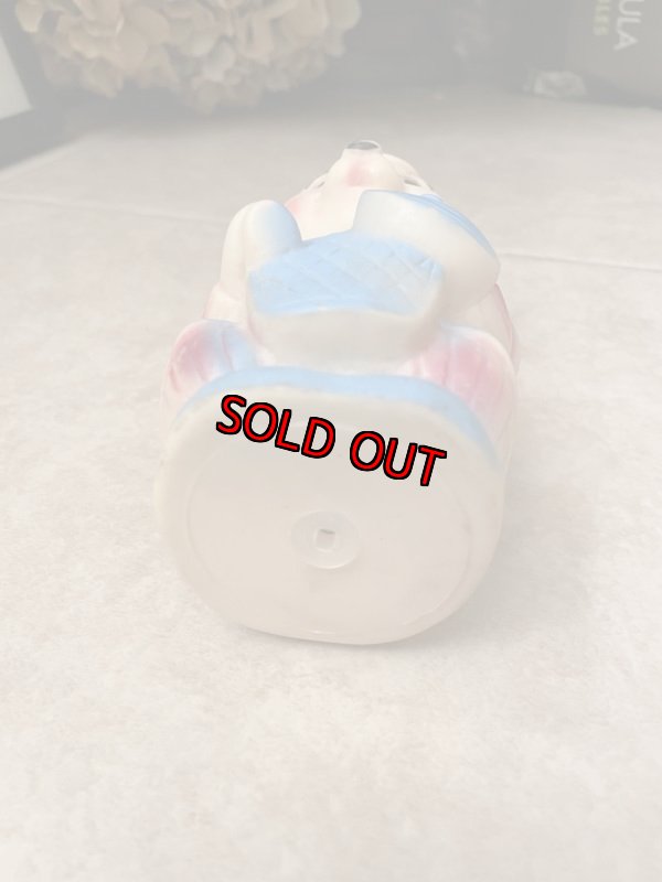 画像6: Baseball cloth Bear Vinyl Squeak Doll / ベースボール　野球服のクマ　ソフビ、ラバードール　 (6)