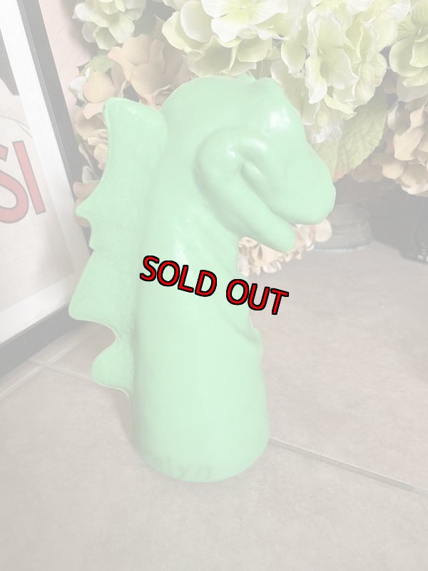 画像4: Hanna Barbers Green Beany and Cecil plastic doll　/ ハンナバーベラ、ビーニーアンドセシル　グリーン　プラスチック製 (Hold,お取り置き) (4)