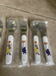 画像8: McDonald’s Plastic Cup & fork ,spoon Set Of 4 1993 / マクドナルドのプラスチック製のコップ4個、フォークとスプーンの4セット (8)