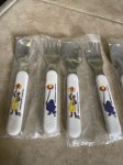 画像7: McDonald’s Plastic Cup & fork ,spoon Set Of 4 1993 / マクドナルドのプラスチック製のコップ4個、フォークとスプーンの4セット (7)