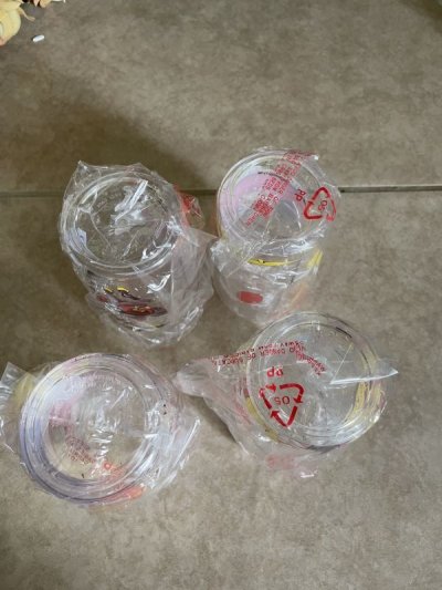 画像3: McDonald’s Plastic Cup & fork ,spoon Set Of 4 1993 / マクドナルドのプラスチック製のコップ4個、フォークとスプーンの4セット