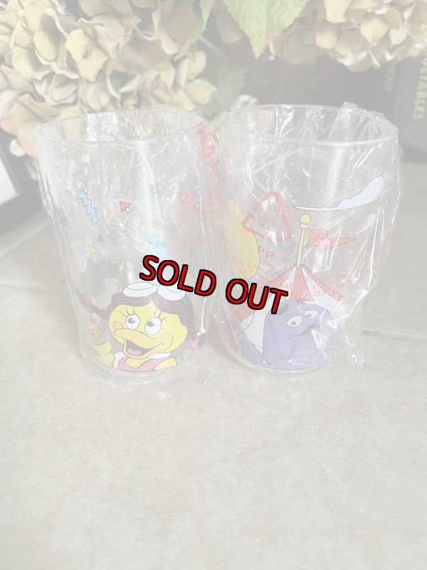 画像3: McDonald’s Plastic Cup & fork ,spoon Set Of 4 1993 / マクドナルドのプラスチック製のコップ4個、フォークとスプーンの4セット (3)