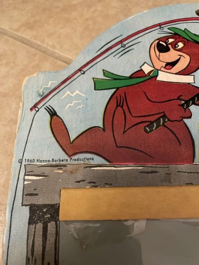 画像1: Yogi Bear Magic Slate Sheet 1960 / ヨギベア 消して書けるシート
