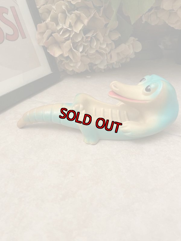 画像3: Avon Gaylord Gator Soap Dish Squeak Doll / エイボン ワニのゲイロード・ガーター、ソフビ、ソープディッシュ (3)