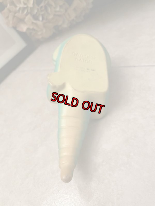 画像6: Avon Gaylord Gator Soap Dish Squeak Doll / エイボン ワニのゲイロード・ガーター、ソフビ、ソープディッシュ (6)