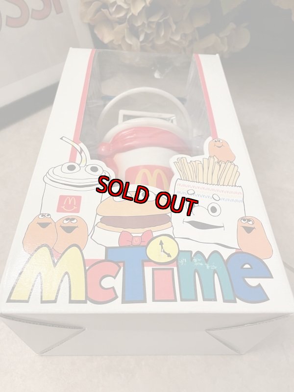 画像8: McDonalds Mc Time LCD Cup Alarm Clock With Box 1996 / マクドナルド、マックタイムのアラーム時計　箱付き (8)