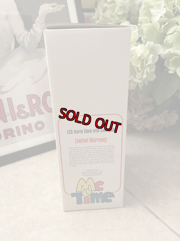 画像4: McDonalds Mc Time LCD Cup Alarm Clock With Box 1996 / マクドナルド、マックタイムのアラーム時計　箱付き (4)