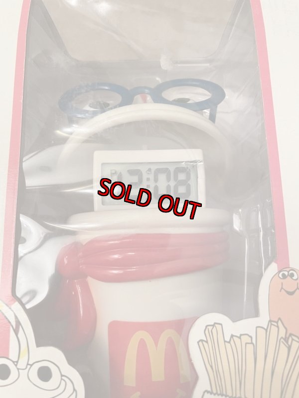 画像10: McDonalds Mc Time LCD Cup Alarm Clock With Box 1996 / マクドナルド、マックタイムのアラーム時計　箱付き (10)