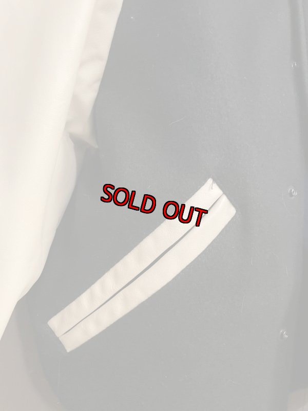 画像3: Hollywood entertainment movie college Jacket USA /  ハリウッド　エンターテイメント　カレッジジャケット　アメリカ製 (3)