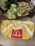 画像2: McDonald’s  Olympic yellow bag 1984  / マクドナルドのオリンピック、イエローナイロン　ボストンバッグ (2)