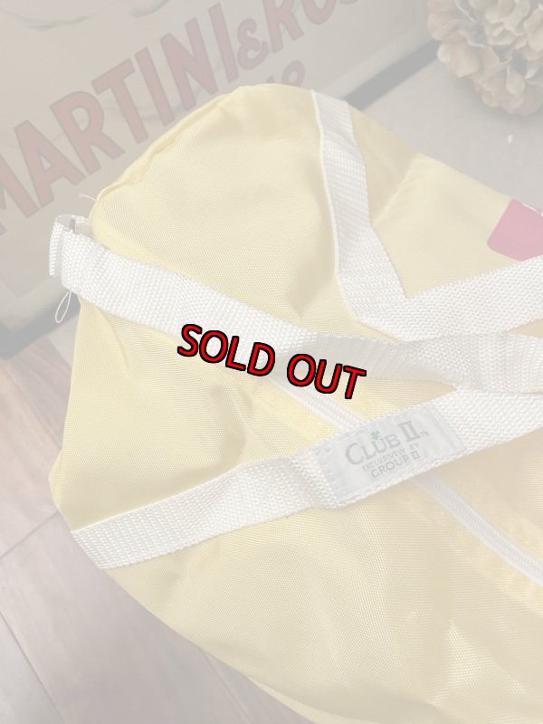 画像11: McDonald’s  Olympic yellow bag 1984  / マクドナルドのオリンピック、イエローナイロン　ボストンバッグ (11)