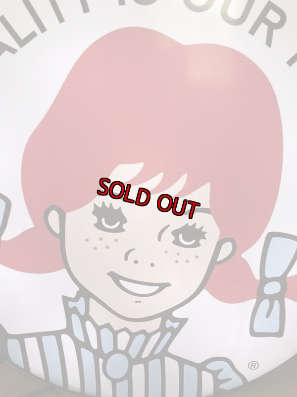 画像2: Wendy’s Large lighted up Sign  / ウエンディーズ 大きめサイズの電光看板、サイン、看板、ストアディスプレイ (2)