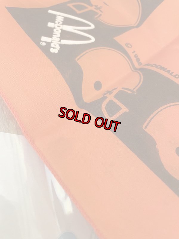 画像7: McDonald’s Cleveland Browns Bandana 1988 / マクドナルドのバンダナ　クリーブランドフットボールチーム (7)