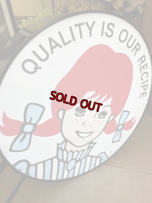 画像8: Wendy’s lighted up Sign  / ウエンディーズ 電光看板、サイン、看板、ストアディスプレイ (8)