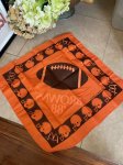画像4: McDonald’s Cleveland Browns Bandana 1988 / マクドナルドのバンダナ　クリーブランドフットボールチーム (4)