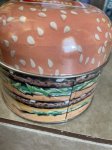 画像6: McDonald’s Tin BigMac tin can with sweet 1996 / マクドナルドのビッグマック　ティン製　ハンバーガー型　ティン缶 (6)