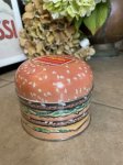 画像2: McDonald’s Tin BigMac tin can with sweet 1996 / マクドナルドのビッグマック　ティン製　ハンバーガー型　ティン缶 (2)