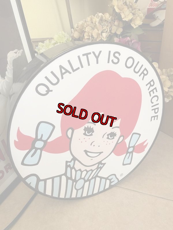 画像9: Wendy’s lighted up Sign  / ウエンディーズ 電光看板、サイン、看板、ストアディスプレイ (9)