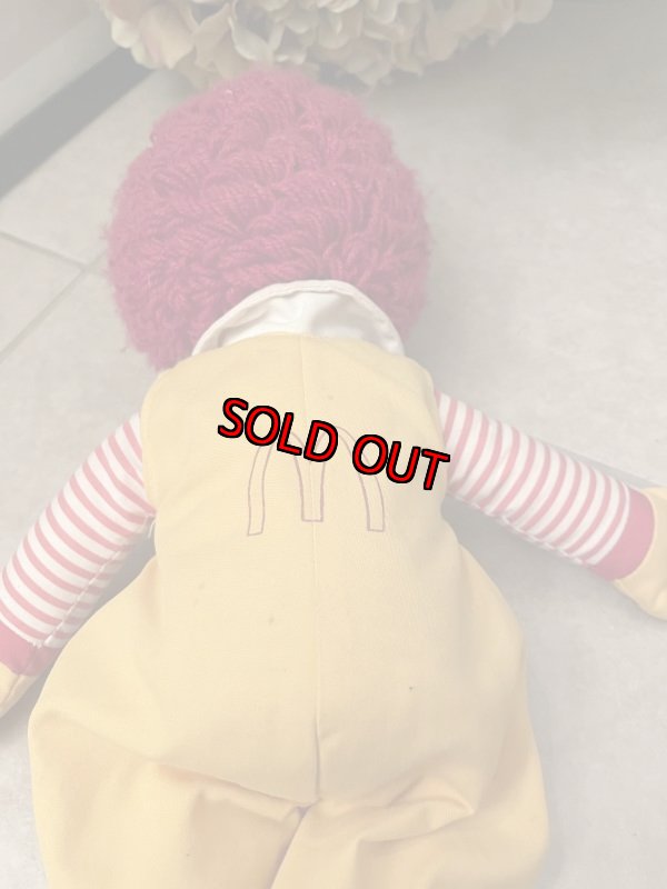 画像10: McDonald’s  Ronald Rubber Face Doll / マクドナルドのラバーフェイス、ロナルドドール　ニッカーボッカー (10)