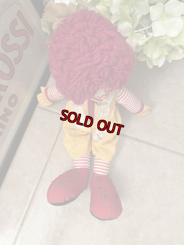 画像2: McDonald’s  Ronald Rubber Face Doll / マクドナルドのラバーフェイス、ロナルドドール　ニッカーボッカー (2)