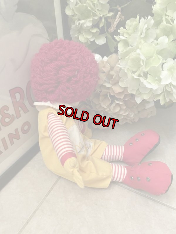 画像5: McDonald’s  Ronald Rubber Face Doll / マクドナルドのラバーフェイス、ロナルドドール　ニッカーボッカー (5)