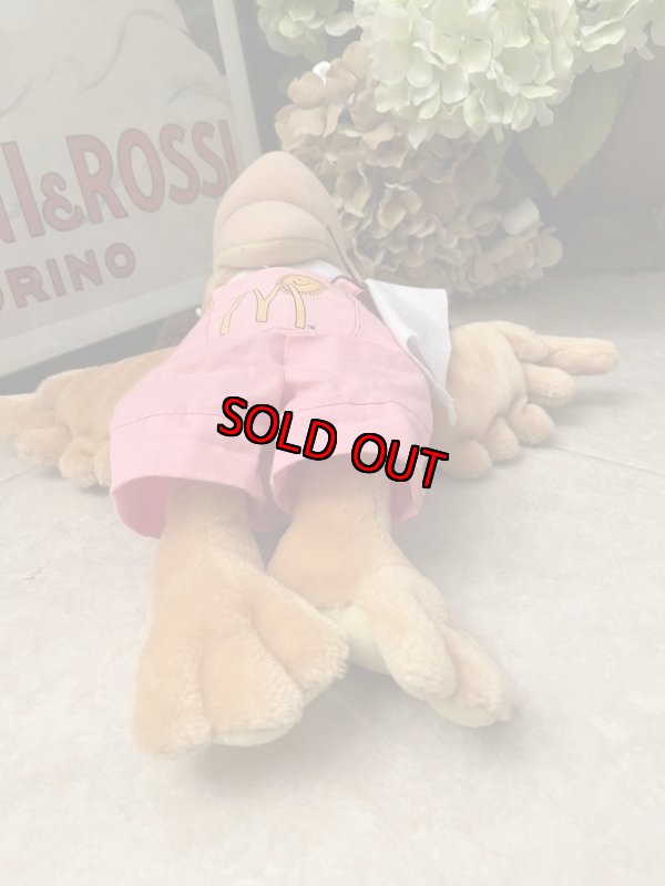 画像7: McDonald’s Birdie plush doll / マクドナルドのバーディー　80年代　ぬいぐるみ (7)