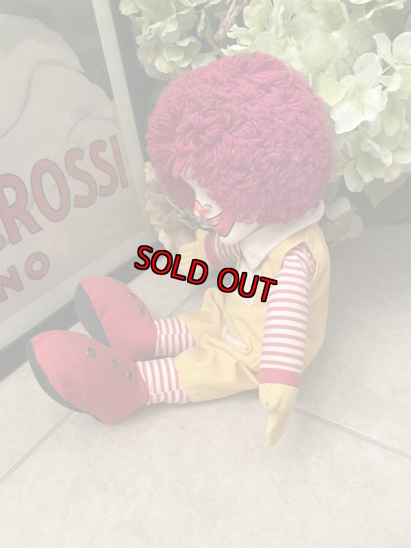 画像3: McDonald’s  Ronald Rubber Face Doll / マクドナルドのラバーフェイス、ロナルドドール　ニッカーボッカー (3)