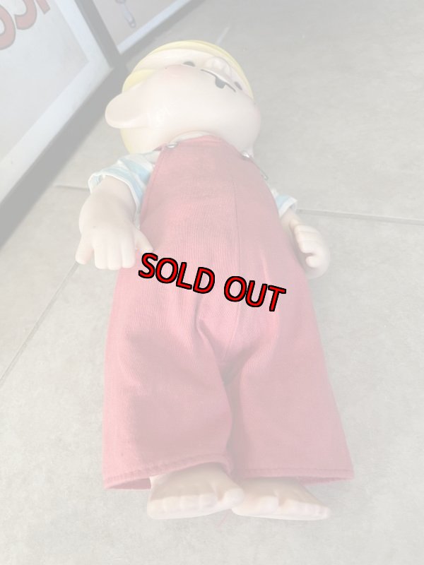 画像8: Dennis the Menace Rubber doll Red Overall 1958 (A) /  わんぱくデニス　ラバードール　青と白Tシャツ、レッドオーバーオール (8)