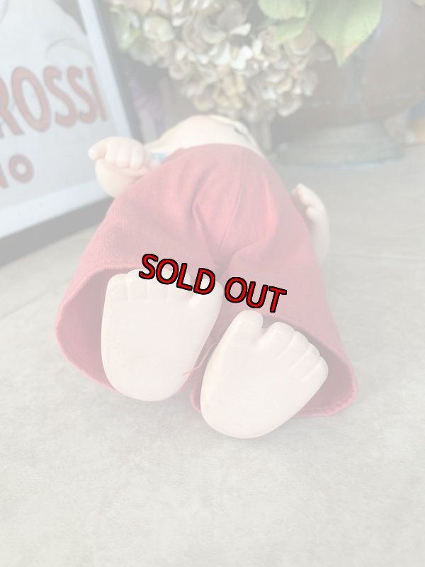 画像7: Dennis the Menace Rubber doll Red Overall 1958 (A) /  わんぱくデニス　ラバードール　青と白Tシャツ、レッドオーバーオール (7)